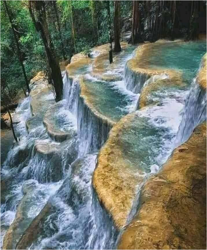 <b class="font-bara"><i class="bi bi-geo-fill h4"></i> WHITE FALLS</b> <br/>White Falls is located in Barangay Bagyang, San Miguel, Surigao del Sur. This falls is good and nice for all the adventurous people.
Disclaimer : This site is NOT YET OPEN to the PUBLIC.
                    : For future Tourism Product Development.